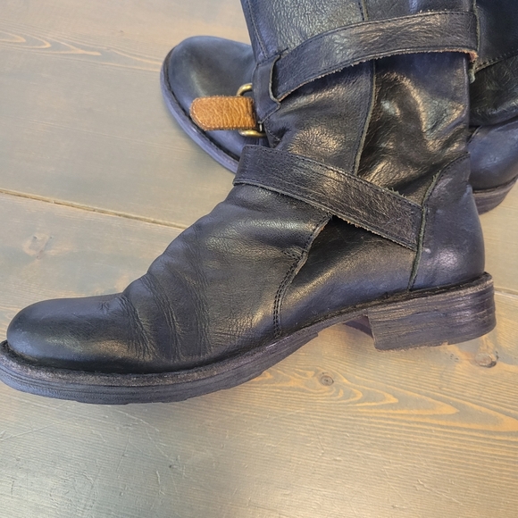 Fiorentini & Baker black leather boots - Picture 2 of 5